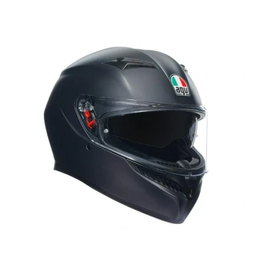 Image de AGV K3 ECE 22 06 Mono, Casque Intégral De Moto Avec Pare soleil, Noir Mat, XL