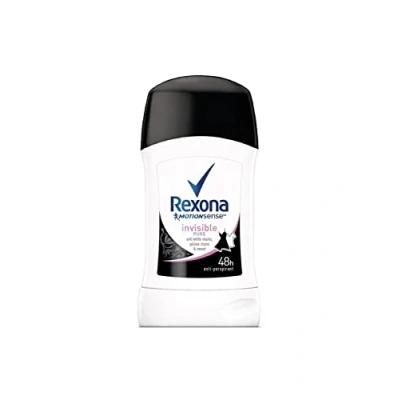 Image de REXONA Invisible Pure Anti transpirant Stick pour Femme 40 ml