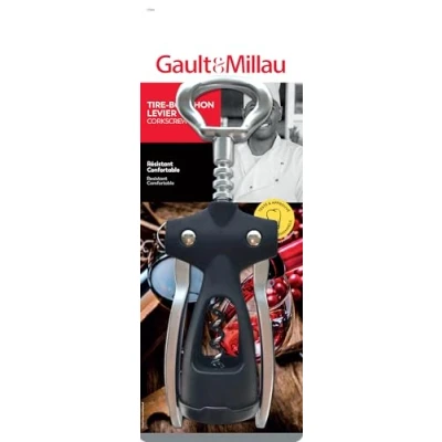 Image de GAULT&amp;MILLAU Tire Bouchon à Levier Ouverture fluide et sans effort Design élégant pratique Lot de 1