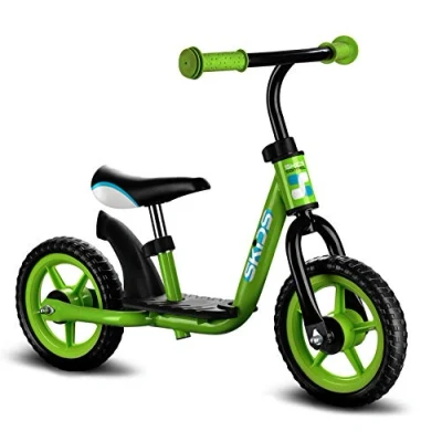 Image de Stamp SKIDS Control Draisienne Running Bike Verte avec Repose Pieds, C677007, Green, 62 cm
