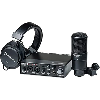Image de Steinberg UR22C Recording Pack Interface with Headphones and Microphone