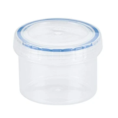Image de LocknLock Récipients alimentaires ronds de 150 ml avec couvercle Hermétiques et étanches, passent au micro ondes lave vaisselle couvercles à visser (77 x 58 mm)