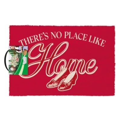 Image de Pyramid International The Wizard of Oz Paillasson en Fibre de Coco Inscription There&#039;s No Place Like Home 40 cm x 60 Taille Unique