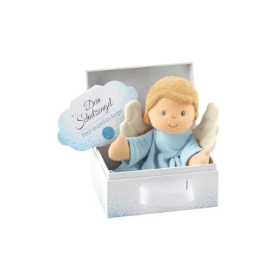 Image de Sterntaler Doudou Ange Gardien Bleu, Âge : Pour bébés à partir du premier mois, Dimensions 26 cm, Couleur Bleu