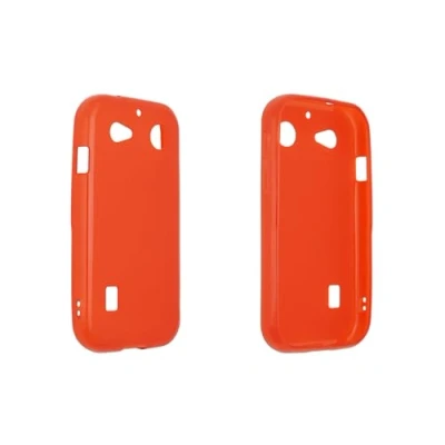 Image de caseroxx Coque de protection en TPU compatible avec Doro Leva L10/L11, étui caoutchouc pour téléphone portable Rouge