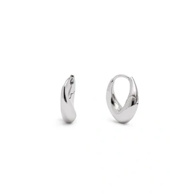 Image de Singularu Twist Boucles d&#039;oreilles silvercoloured, Femme, Taille: One Size, Silver coloured