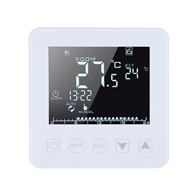 Image de Thermostat Programmable 16A Ecran Digital LCD De Chauffage Électrique Contrôleur Température Ambiante