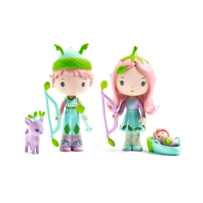 Image de Djeco tinyly play figure lily &amp; sylvestre