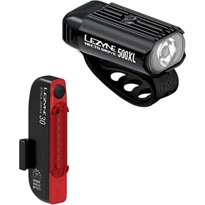 Image de LEZYNE Mixte Hecto 500 Xl/ Strip Eclairage v lo vtt Led rechargeable Usb, Noir, FR : Taille Unique (Taille Fabricant t.One sizeque) EU