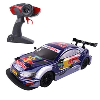 Image de TURBO CHALLENGE Audi Red Bull Racing RC Prestige 096016 Voiture Télécommandée Bleu 1/16 Piles Non Incluses Plastique À Partir de 6 Ans