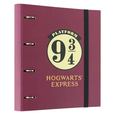 Image de Grupo Erik Classeur A4 4 Anneaux Harry Potter Rigide Anneaux, Format 27 x 32 cm Fournitures Scolaire, Organiseurs, de Bureau