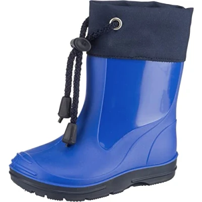 Image de Beck Mixte enfant Basic 849 Bottes bottines de pluie, Bleu, 30 EU