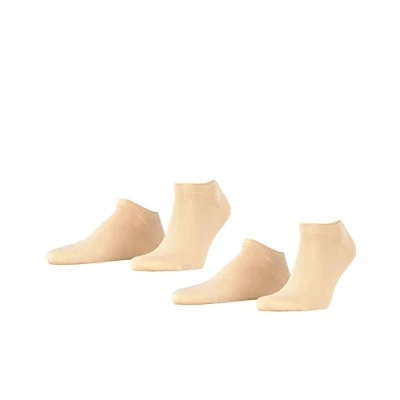Image de Esprit Basic UNI 2PACK Everyday Casual Chaussettes, Homme, Taille: 43 46, Cream (4011)
