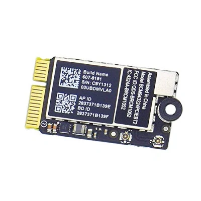 Image de OLVINS BCM943224PCIEBT2 Carte réseau sans Fil Bluetooth Airport pour MacBook Air 11 &quot;A1370 13&quot; A1369 (mi 2011) &quot;A1465 A1466 2012) WiFi