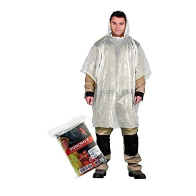 Image de Reis PONCHO F_T Lot de 20 ponchos protection Transparent Taille unique