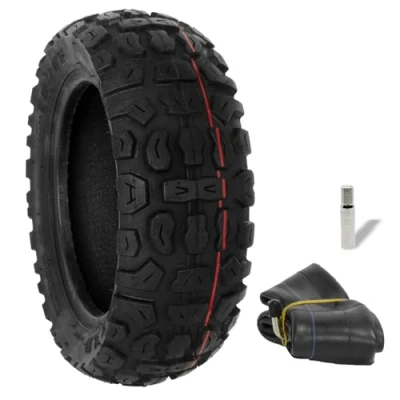 Image de M365Lyon Pneu Tubeless et Chambre à air 10x3 Pour Trottinette électrique Kugoo M4 Pro Zero 10X 10 (Pneu+Tube+Valve)