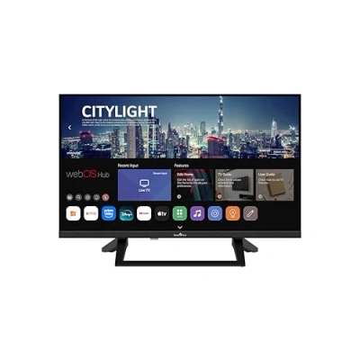 Image de Smart Tech TV LED HD 24 (60 cm) Web OS 24HW01V1C Prime Video Youtube 3xHDMI 2xUSB Dolby Audio Chargeur 12 Volts