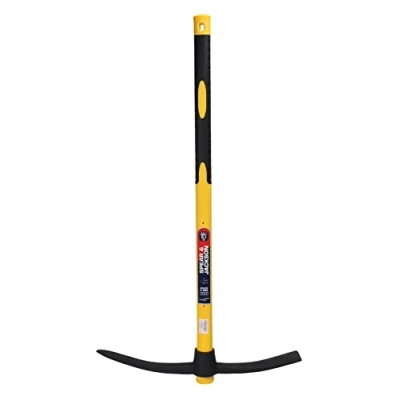 Image de Spear &amp; Jackson 81825 Pioche avec manche trimatière 2,5 kg, Noir/Jaune