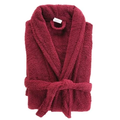 Image de douceur d&#039;intérieur, Peignoir (Taille Unique) Tendresse Rubis, Eponge Unie