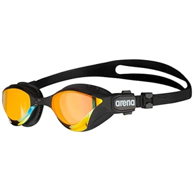 Image de arena Cobra Tri Swipe Mirror Lunettes de Triathlon Unisexe Adulte, Piscine avec Lentilles Miroir, Anti buée, Protection UV, 3 Ponts Nez Interchangeables