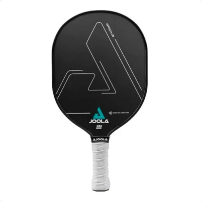 Image de JOOLA Raquette de pickleball Radius Pro avec surface texturée en carbone Crée Plus rotation et un maximum contrôle grand point frappe 16 mm noyau