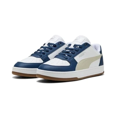 Image de PUMA Mixte Caven 2.0 Basket, White Desert Dust Gum, 48.5 EU