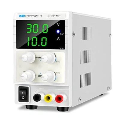 Image de Alimentation de Laboratoire Variable 30V 10A pour Tests, Réparations, Bricolage et Recherche.