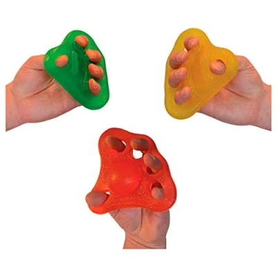Image de Power Web Flex Grip Handtrainer Fingertrainer Unterarmtrainer 3er Set