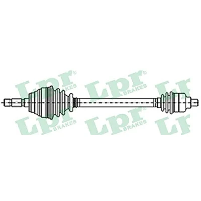 Image de LPR DS52057 Arbre de transmission 801, 757 DACIA: Sandero I, Logan I Berline, MCV