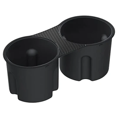 Image de Spigen Tesla Model 3 2021 2023 Y Console Centrale Porte Boisson Insert pour Accessoires Édition Carbon