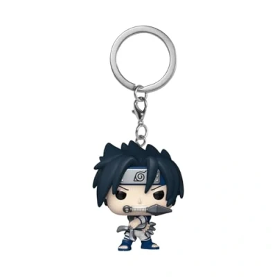 Image de Funko Pop! Keychain: Naruto Classic Sasuke Uchiha Mini Figurine en Vinyle à Collectionner Porte clés Fantaisie Cadeau de Noël Idée