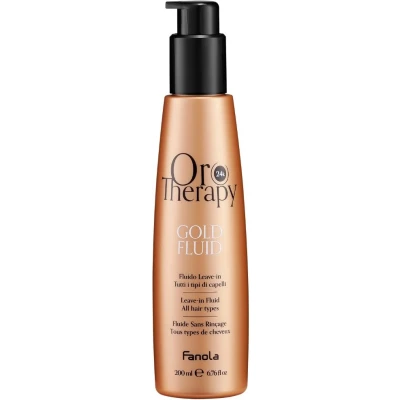 Image de Fanola Détachant Orotherapy Gold Fluid 200 ml Pour tous types de cheveux