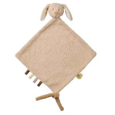 Image de Nattou Grand Doudou Plat en Polyester, Lapin, Compagnon de Route dès la Naissance, 35 x cm, Teddy, Beige