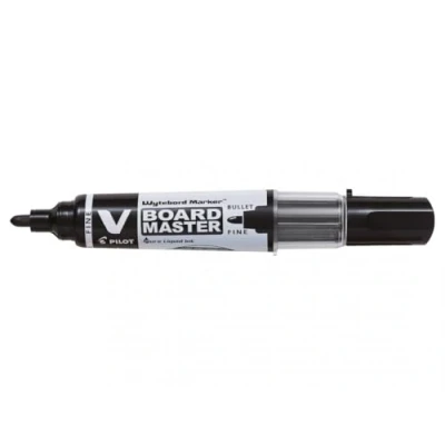 Image de PILOT 386718 V BOARD MASTER Marqueur pour tableau blanc à pointe ogive Noir