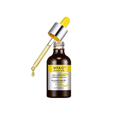 Image de Missha VITA C PLUS SPOT Correcting &amp; Firming Ampoule Antiaging, Femme, Taille: 30 ml,