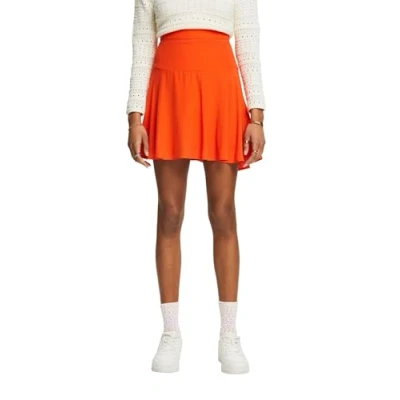 Image de Esprit Jupe trapèze, Femme, Taille: 34, Bright orange
