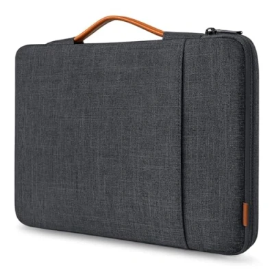 Image de Inateck Housse 13,3 Pouces Ordinateur Portable Compatible avec 14’’ MacBook Pro M4/M3/M2/M1 Pro/Max, 13’’ Air Pro, Noir