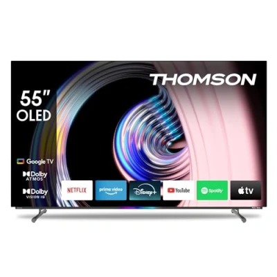 Image de Thomson 55 Pouces (139 cm) OLED 4K UHD Google TV Voice Control Triple Tuner Smart 55OG8S24 2024