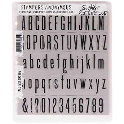 Image de Ensembles des tampons de TIM Holtz Cling, Outils Tampon en Caoutchouc Anonymous Artful