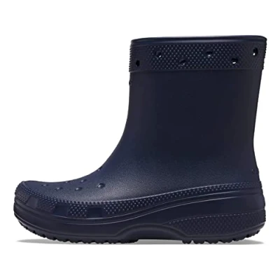Image de Crocs Classic BOOT Unisex Bottes en caoutchouc, Taille: 38 39, Navy Matière synthétique