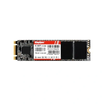 Image de KingSpec SSD 512Go M2 SATA 2280, 3D NAND Flash, Interne Disque Dur III 6Gb/s, Compatible avec Desktop et Laptop