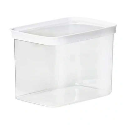 Image de Emsa N11425 Optima Boîte de conservation sèche 4,4 l Rectangulaire 100% sûr, hygiénique, inoffensif et économe en espace Joint fraîcheur Sans BPA Design transparent