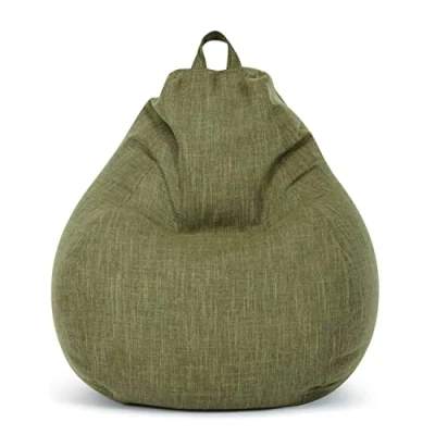 Image de Green Bean© Pouf d&#039;Intérieur XXL de 300 litres avec Remplissage Perles EPS Doux Moelleux Lavable Tissu Intérieur Coussin Sol Repos Siège