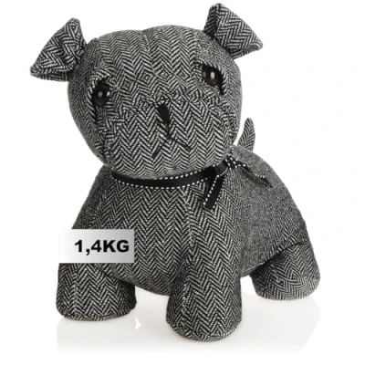 Image de com four® butée de Porte, arrêt Porte Lourd, Design Mignon Chien, Accessoire Fonctionnel pour la Maison, fenêtres et Portes, idéal Les Courants d&#039;air (Charlie Le Chien)
