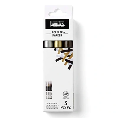 Image de Liquitex Marqueurs Set de 3 Iridescent