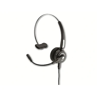 Image de MediaRange casque mono sans fil avec microphone noir Neuf