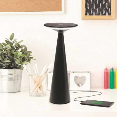 Image de Zafferano LD0610B3 Dama Pro, Lampe de Bureau Noir
