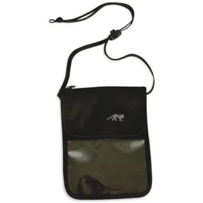 Image de Tasmanian Tiger Neck Pouch 7621 Sacoche tour de cour Noir 28 x 14,5 1,5 cm