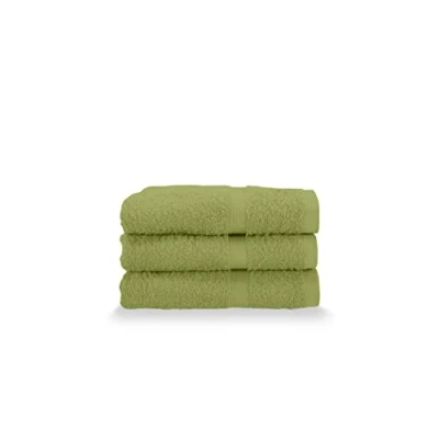 Image de Gabel Lot de 3 Serviettes d&#039;hôte, éponge Pur Coton hydrophile, 40 x 60 cm, Mousse