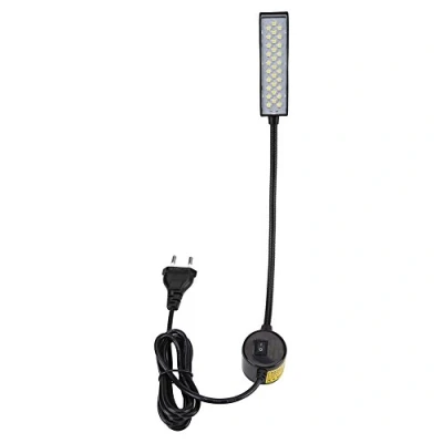 Image de Led Lampe Pour Machine à Coudre Industrielle De Travail Col Cygne Flexible Avec Base Montage Magnétique Et Interrupteur Marche/Arrêt Perceuses Colonne D&#039;établi 30 leds(eu)